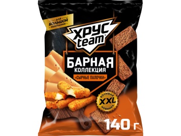 Сухарики "ХРУСТИМ" (сырные палочки)140г