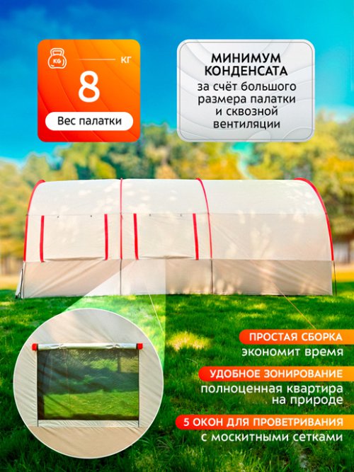 Палатка туристическая SleepOver, фото 14 из 15