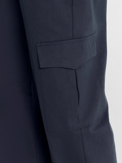 Брюки женские карго в графитово-сером цвете, фото 7 из 7