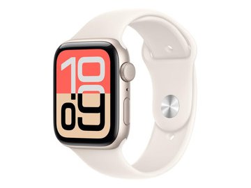 Смарт-часы Apple Watch SE 3 GPS 44mm Starlight Aluminium Case Starlight Sport Band MEHJ4HN/A (размер ремешка M/L)