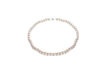Бусы DE FLEUR, серебро 925 проба, вставка жемчуг