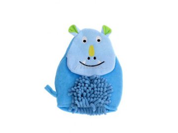 Мочалка для тела детская KAKADU Носорог, арт.SLDM-004-03