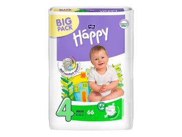 Подгузники Bella Baby Happy Maxi 8-18кг (66шт)