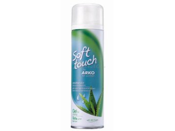 Гель для бритья ARKO for woMen Soft Touch Алоэ Вера и витамином Е для чувствительной кожи, 200 мл