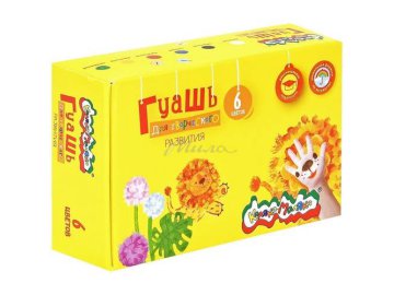 Гуашь Каляка-маляка 17мл 6цв