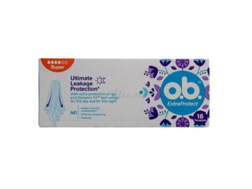 Тампоны O.B. ExtraProtect Super, 16 шт