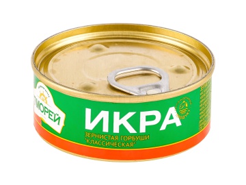 Икра горбуши"ЧИНГАЙ"(зерн,мет.бан) 105г
