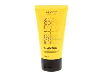 Шампунь для волос GLAMMY Блеск и питание с аргановым маслом, 50 мл