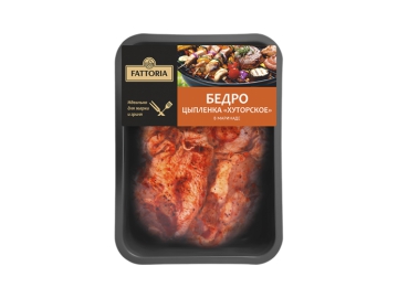Бедро цыпленка Хуторское в маринаде, Fattoria, 1 кг из каталога Корона