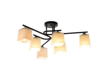 Люстра Aitin-Pro НПБ 02-6x60-101 K2318/6 (черный/хром)