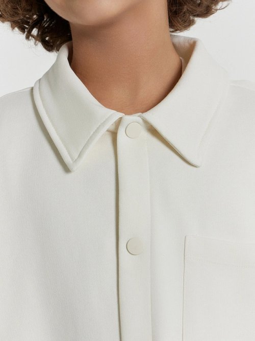 Толстовка для мальчиков кремовая, фото 5 из 6