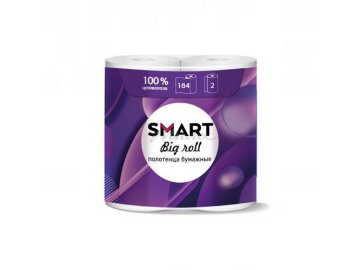 Полотенца Бумажные SMART 2 слоя, 2 рулона