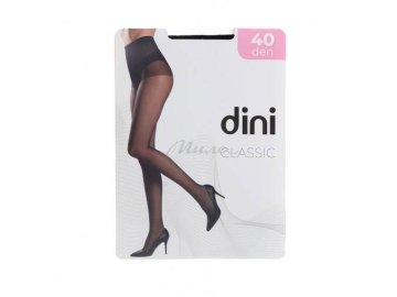 Колготки женские DINI Classic, nero, размер 2, 40 ден