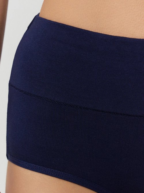 Трусы макси женские синие, фото 6 из 24