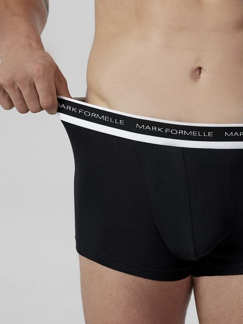 Трусы боксеры мужские черные, фото 11 из 21