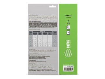 Пленка для ламинирования Cactus CS-LPGA47525 в Мозыре 5 элемент