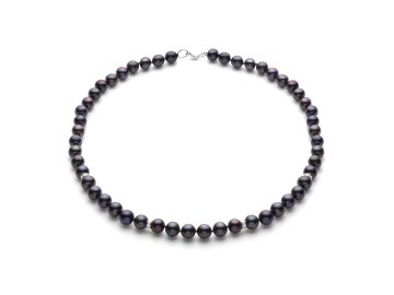 Бусы DE FLEUR, серебро 925 проба, вставка фианит в Сморгони 7 Карат