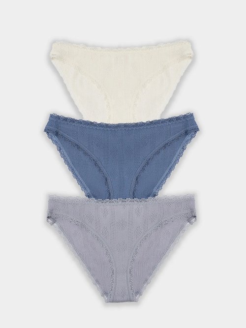 Трусы слипы женские в наборе, 3 шт, фото 11 из 11