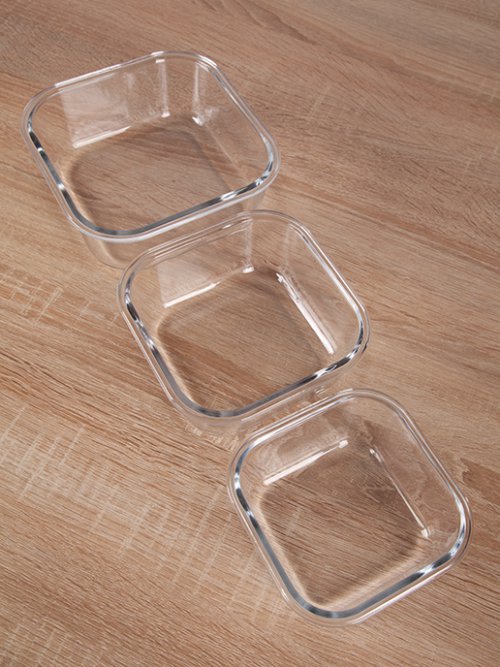 Набор стеклянных контейнеров с крышкой Glass-3, фото 9 из 39