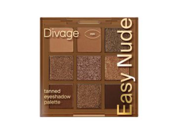 Палетка теней для век DIVAGE Easy Nude tanned eyeshadow palette