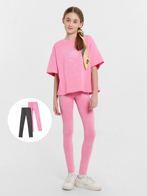 ЛЕГГИНСЫ ДЛЯ ДЕВОЧЕК (2ШТ.), фото 1 из 8