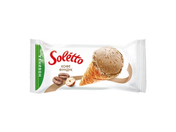 Десерт Soletto кофе фундук замороженный 75 г в Пинске Санта