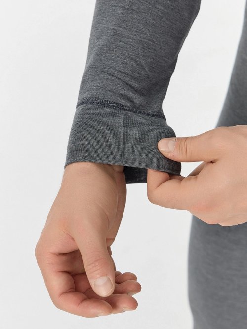 Комплект "термо" (лонгслив и брюки) в графитовом цвете, фото 15 из 32