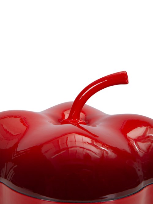 Кокот чугунный эмалированный Pepper red 3,3L, фото 13 из 13