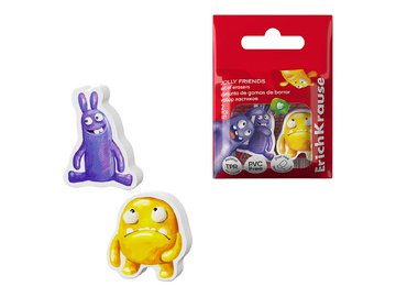Ластик Erich Krause Jolly Friends 63830 (2 шт)