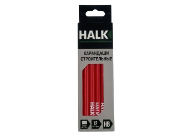 Карандаш строительный Halk 180мм (12шт)