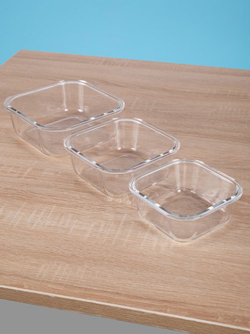 Набор стеклянных контейнеров с крышкой Glass-3, фото 10 из 39