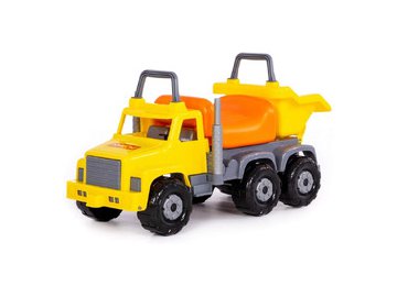 Автомобиль-каталка Полесье Супергигант-2 24583 (жёлто-оранжевый)