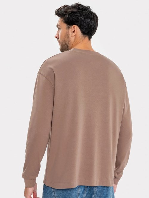 Джемпер мужской в коричневом оттенке, фото 3 из 4