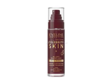 Акции Милы Чашники Новинки - Спрей-фиксатор для макияжа EVELINE Cosmetics Celebrity Skin увлажняющий, 100 мл