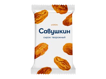 Сырок творожный Савушкин изюм 9% 100 г