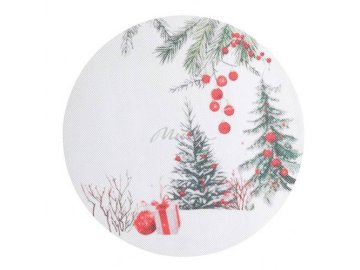 Салфетка сервировочная НГ 38 см, арт. SLWUIS-202 Мила