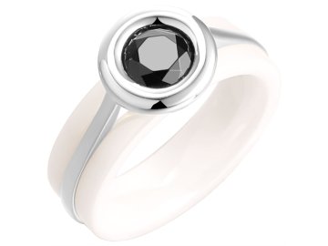 Кольцо декоративное Fresh Jewelry, серебро 925 проба, вставка фианит