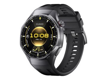 Смарт-часы HUAWEI Watch GT 6 Pro 46mm (ATM-B29) черный, с черным ремешком из фторэластомера