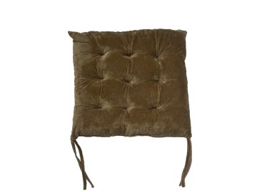 Подушка для сидения Art&Home Velvet Echo беж SMZZ9309-2