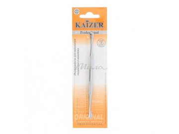 Шабер KAIZER маникюрный двухсторонний, 130 мм