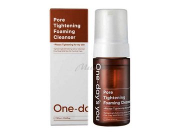 Пена для умывания лица ONE-DAY'S YOU с комплексом танинов PORE TIGHTENING FOAMING CLEANSER, 120мл