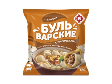 Пельмени Бульварские с лисичками 430 г