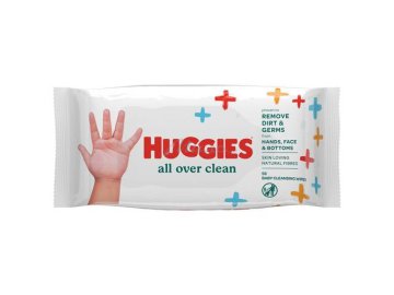 Салфетки влажные детские многослойные Huggies 56 шт