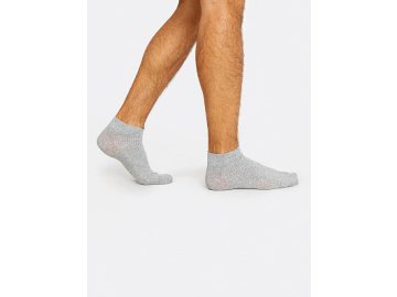 Носки мужские короткие в сером цвете