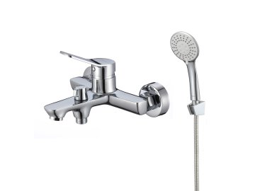 Смеситель для ванны Milardo Enjoy ENJSB00M02 короткий излив с дк