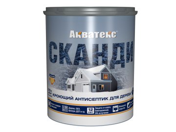 Состав деревозащитный Акватекс СКАНДИ топленое молоко 0,75л