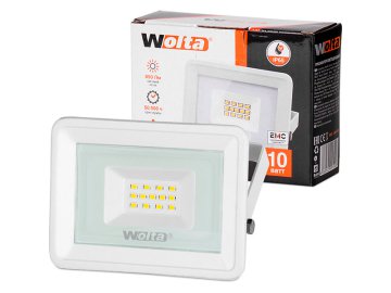 Прожектор светодиодный Wolta WFL-10W/06W белый