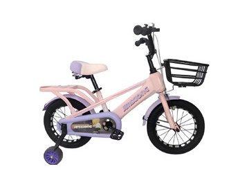 Велосипед детский YAYALE 38-058, 12" (розовый)