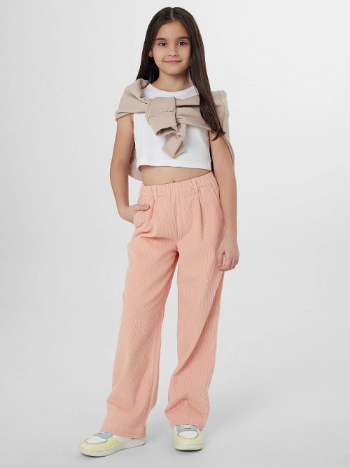 Брюки для девочки розовые, фото 5 из 5