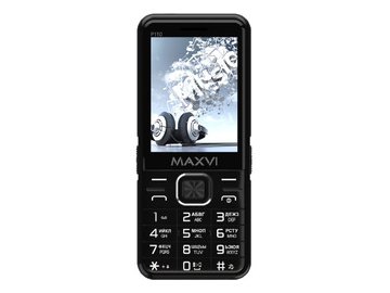 Кнопочный телефон Maxvi P110 (черный) на акции в магазинах 5 элемент